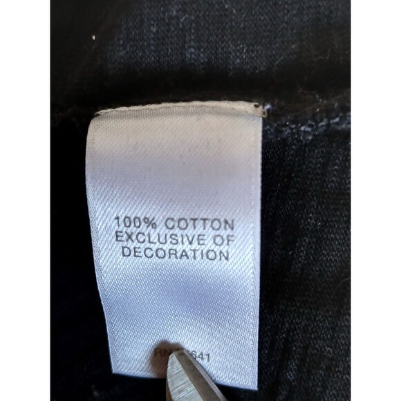 J Jill  size Dress Black sleeveless 100% Cotton Embroidered Size Smalll Boho - Picture 13 of 13